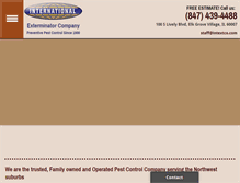 Tablet Screenshot of international-exterminator.com